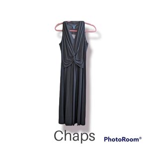 Chaps Sleeveless Maxi Dress